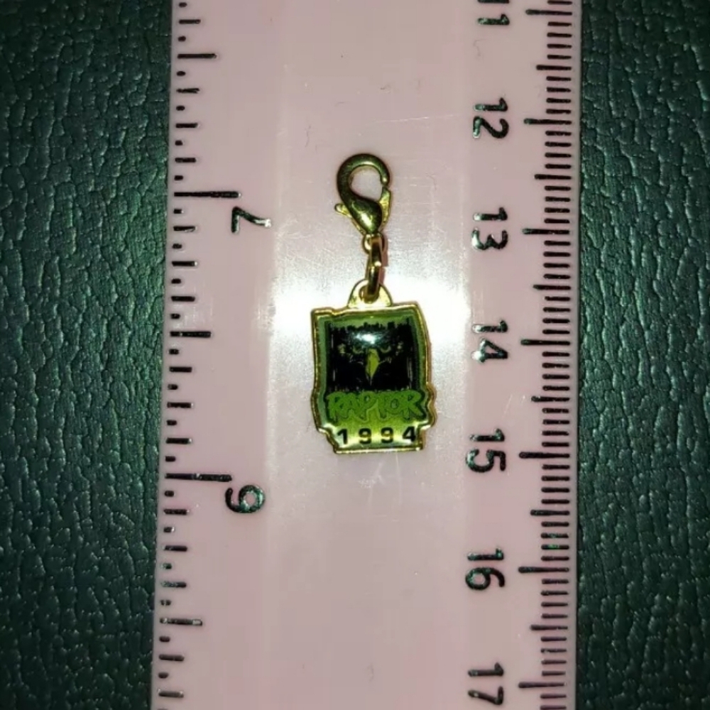 Rare, Official Cedar Point Ride Charm - Raptor, 1994 (Discontinued)